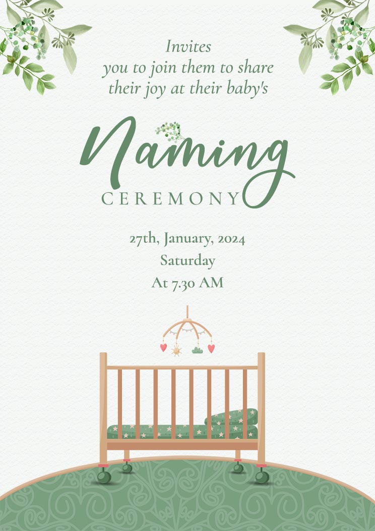 Perfect Naming Ceremony Cards: A Comprehensive