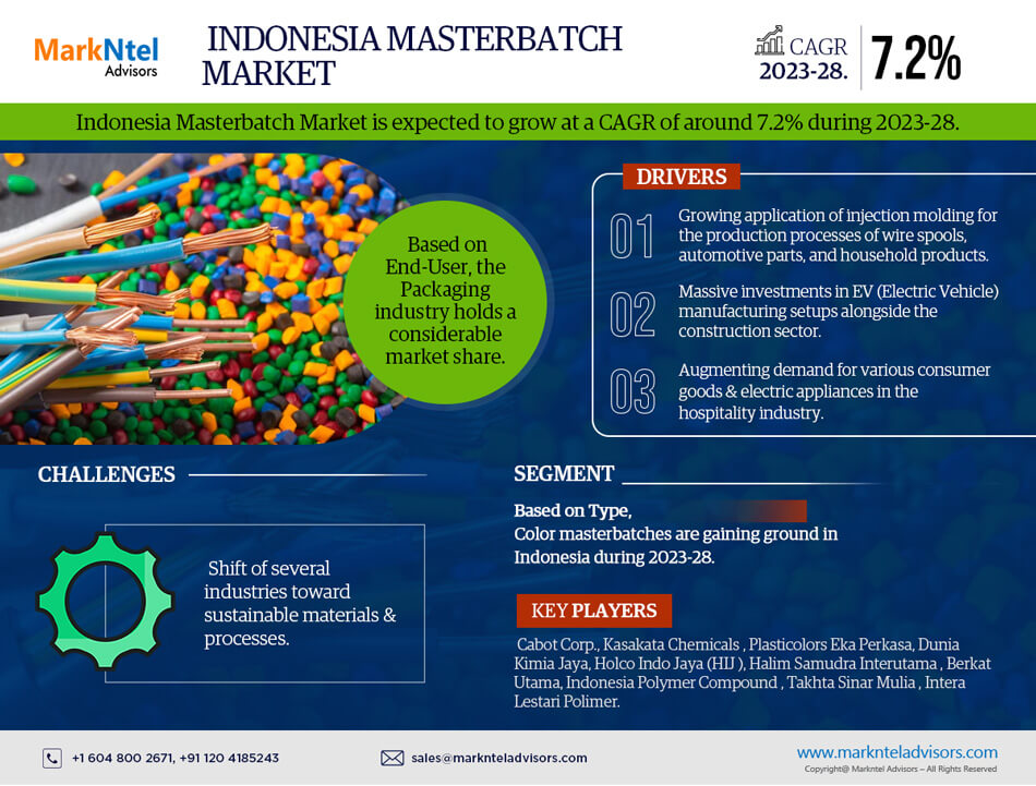 Indonesia Masterbatch Market Analysis, Size, Share, Trend and Forecast 2028