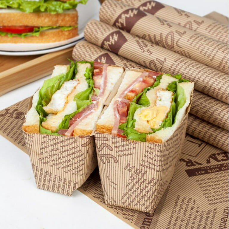 8 Unique Designs for Sandwich Paper Wrapping