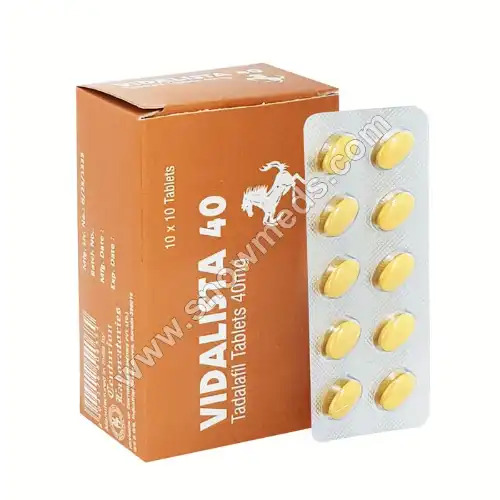 Vidalista 40 mg: Power-Packed Performance in Every Tablet