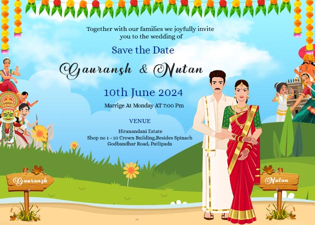 Elegant Telugu Wedding Invitations for Your Ceremony