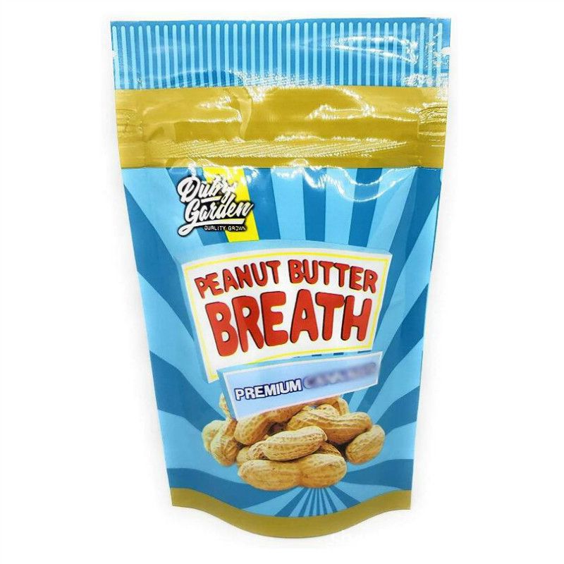 Peanut Butter Breath Strain Packaging